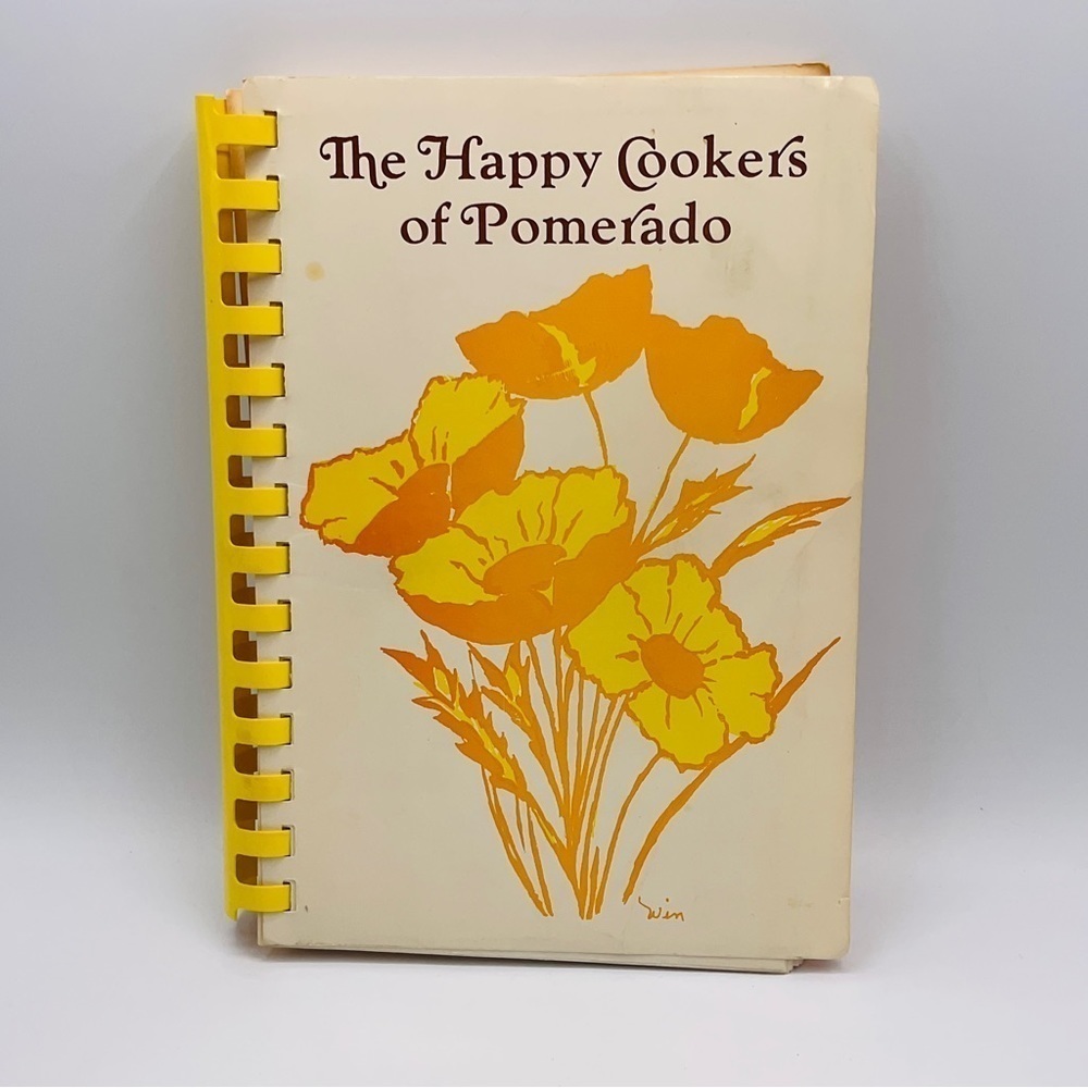 VTG Community Recipes Cookbook The Happy Cookers of Pomerado San Diego CA 1980